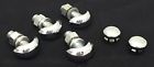 1135-a Metal Fab Engineering Ford Chrome Bumper Bolts Set Of