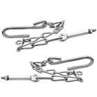 1172a Dynacorn Chevy Pickup Truck Tailgate Chain Stainless Pcs