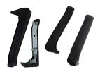 1199-66pset Pg Classic Mopar 1966 Charger Front Rear Bumper Guard Rubber Pads