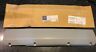 1248850923 Mercedes Benz Front Bumper License Plate Delete Cover Genuine Rare