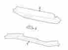 1bb79bd1aa Chrysler Oem Liftgate Trim Cover Image 3