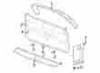 1dh27bd1ac Chrysler Oem Liftgate Trim Cover Image 2