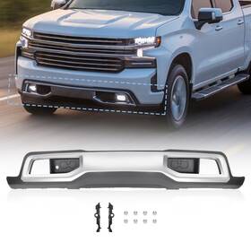 84219073 1firstmotor Nuevo Parachoques Delanteros Cubierta Inferior Para 2019-2022 Silverado 1500