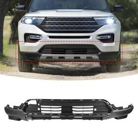 Icf011891380 1firstmotor New Plastic Front Bumper Lower Step For 2020 Ford Explorer Black Replacement