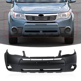 Icf011891426 1firstmotor New Plastic Front Bumper Step For 2009-2012 Subaru Forester Black Replacement