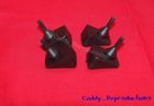 1rh4149 Unbranded Cadillac Hood Bumper Set Bumpers