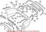 2318850024 Genuine Mercedes Oem Bumper Cover Spacer Panel For Passengerside