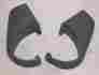 251-36-850-00 251-36-851-00 Ferrari 365 Gt 2 Rear Bumper Rubber Set Oem-good Used-in Stock