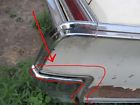 66ct1-6b6-ctr 2602400 Mopar Bumper End Filler To Body Chrome Trim Rh Rear