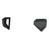 28d4a5 Aries Trailchaser Textured Black Front Cornerss Fits Jeep Gladiator