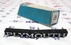 3595225 Mopar Plymouth Nos Fury Front Bumper Nameplate
