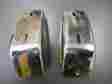 3754416 Nos Mopar Rear Bumper Guards L R 1974 Dodge Coronet P N 17