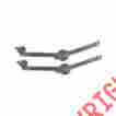 32-20227-1 39-40 Eckler S Trunk Arm Spring Supports Painted Black Ford Coupe 1940