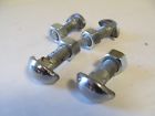 418687 Oldsmobile Series Nos Gm Chrome Rear Bumper Bolt Set