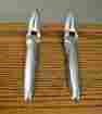 Tr3a 4346 4350 M S Triumph Tr4 Tr3b 7 Inch Chrome Trunk Hinges Rh Lh