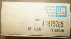 4757654 Gm Nos Genuine Front Valance Lh Extension Chevy Monza