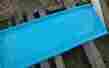 48-19736-1 Ford Late 1950-1952 F-1 Pickup Truck Tailgate Usa Made Its Been Painted Blue