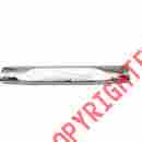 57-130626-1 Eckler S Chevy Rear Bumper Center Wagon Nomad Delivery 1955
