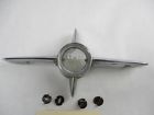572553 Gm Oldsmobile Chrome Left Driver Side Trunk Lift Handle Emblem