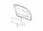 5fs80xt5ai Jeep Chrysler Oem Liftgate Trim Cover Image 1