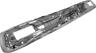 61-347549-1 Chevy Truck Front Bumper Chrome With License Plate Hole Show