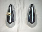 454-320 6489 6490 British Leyland A Matching Pair Of Nos Rear Over-rider For 1962 To 69 Mgb Chrome Bumper 454-330