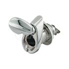 66-27346-1 Ford Thunderbird Trunk Lock Cylinder Housing Cover Chrome Eckler