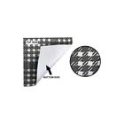 66-29330-1 Ford Thunderbird Trunk Mat Plaid Fleece Backed Vinyl Includes Hanging