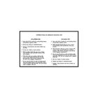 66-47398-1 Ford Thunderbird Trunk Decal Convertible Top Operation Eckler