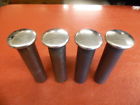 69574 Hupmobile Front Rear Bumper End Tube Set Nos
