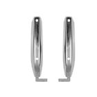 71799 Scott Drake Front Bumper Guards Pair With Pad Holes Mustang