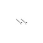 75-258594-1 Firebird Bumper Mounting Bolts Outer Front Polished Chrome Eckler