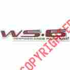 75-348681-1 Eckler S Trans Am Ws6 Performance Package Rear Bumper Emblem Red 1996-2002