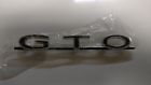 7758588 Gm Pontiac Gto Trunk Lid Emblem With Black Center