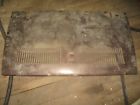 850deckcover-67-73 Fiat Spider Rear Engine Cover Lid With Fins Very Rare