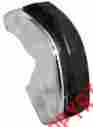 911-505-018-00 Bumperettes W Rubber Guard Front Right Left Pair New Porsche 911 65-73 911-505-017-00