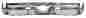 990-3670 Auto Metal Direct Amd 70-72 Monte Carlo Rear Bumper