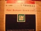 994522 Chevrolet 1974 Guards Nos 76 1976 Rear 75 Chevy Wagon Bumper 1975 74