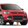 A-02bum1211asl For Ford Escape Front Bumper Lip Spoiler Protector Cover Trim