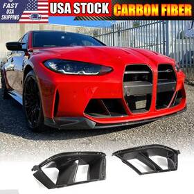 Aacarfans Factory 569599696058 Fits Bmw G80 M3 G82 G83 M4 Real Carbon Front Bumper Grill Air Duct Vent Replace