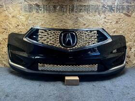 71117-tjb Acura Rdx 19-21 Oem Front Bumper Cover With Grille Emblem Trim Majestic Black 197k