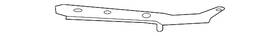 71190-tz3-a00 Acura Genuine Upper Bracket