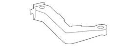 71505-tl0-g01 Acura Genuine Spacer R Rear Bumper
