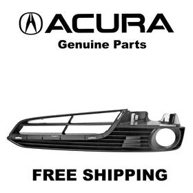 Tk4a10-12-13-14 Acura 2012-2014 Tl Fog Light Lamp Bumper Grille Cover Driver Side Lh Foglamp New