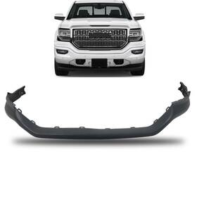 945896 Aftermarket Fit For 2016-2018 Gmc Sierra 1500 Front Upper Bumper Cover Replacement Primered