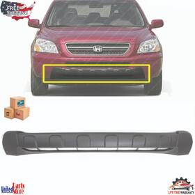 Ho1015101 Aftermarket Products 14455061 New Front Lower Bumper Cover Textured Black For 2003-2005 Honda Pilot