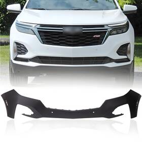 84911084 Aftermarket Products 198865487675 Front Upper Bumper Cover For Chevrolet Equinox 2022-2024 With Sensor Hole