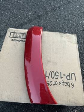 521120r901 Aftermarket Products Fit For Rav-4 Sport 2009 2010 2011 2012 Front Bumper Moulding Red Right