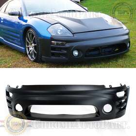 6400b280 Aftermarket Products For 2002-2005 Mitsubishi Eclipse Front Bumper Cover With Fog Lamp Holes