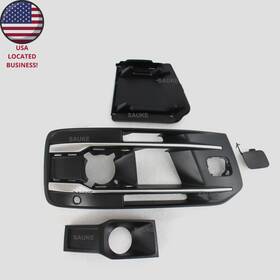 Au8076824cch Aftermarket Products New Front Bumper Right Side Grille Bezel Trim Insert 4pc Set For 2016- 19 Q7
